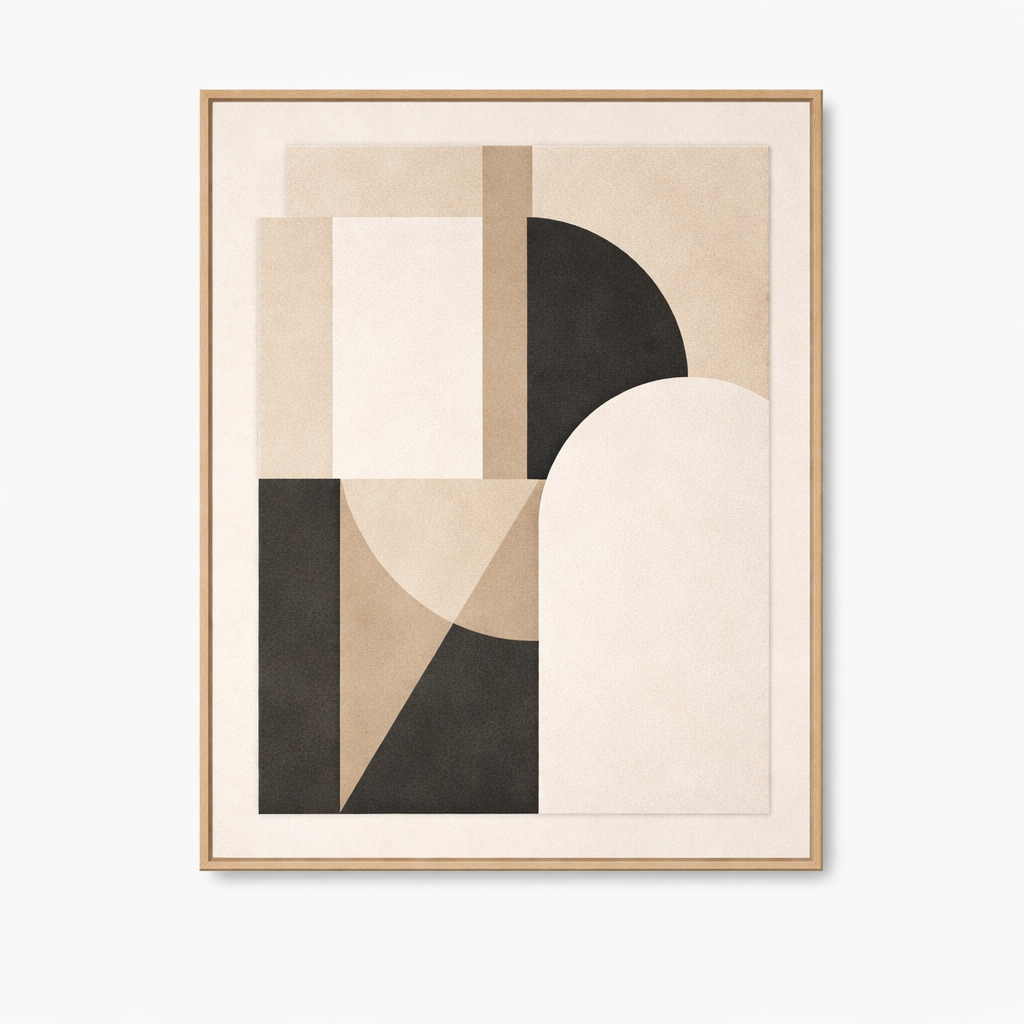 Construct I - N•7 Structure & Silence Fine Art Print