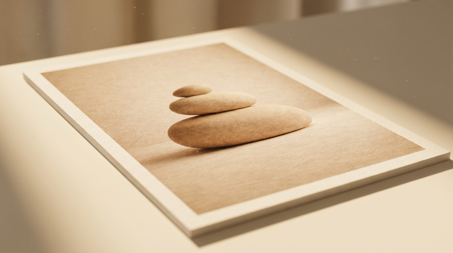 EQUILIBRIO - N•7 Materia Fine Art Print
