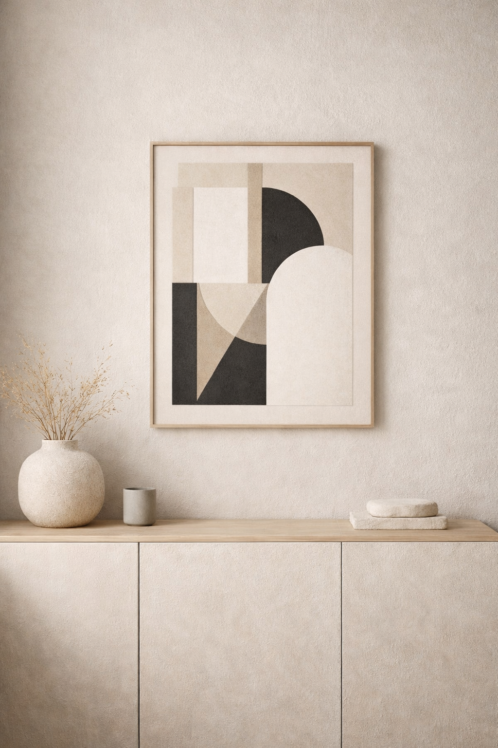 Construct I - N•7 Structure & Silence Fine Art Print