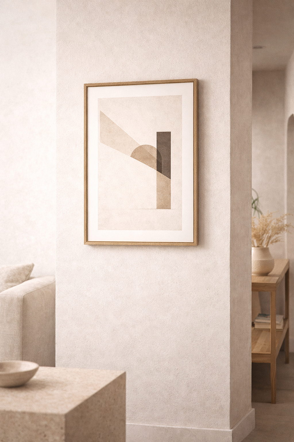 Construct II - N•7 Structure & Silence Fine Art Print