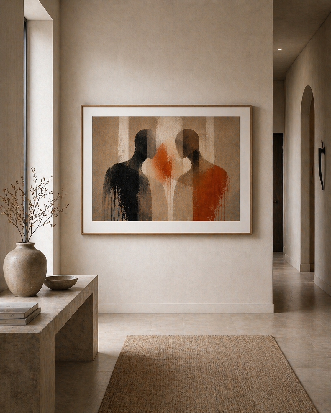 Duality In Form - N•7 Fine Art Print